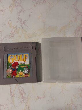 Golf for Gameboy with Clear Protective Case Video Game